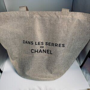 Brand New Chanel linenTote Satchel Bag
